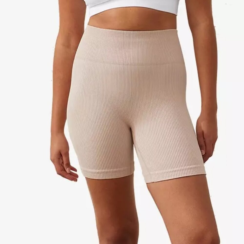 Cotton On Body Seamless Rib Bike Shorts